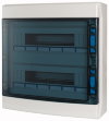 IKA-2/36-ST Навесной шкаф IP65, 2 ряда 36 модулей, профессиональная серия, прозрачная дверь, N/PE клеммы в комплекте 174201 Eaton за 5 330,80 руб. фото 1 — Розетка.ру