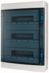 IKA-3/54-ST Навесной шкаф IP65, 3 ряда 54 модуля, профессиональная серия, прозрачная дверь, N/PE клеммы в комплекте 174202 Eaton за 6 197,56 руб. фото 1 — Розетка.ру
