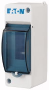 MINI-2-T Компактный пластиковый кожух, IP30, 2 модуля, прозрачная дверца 177071 Eaton за 376,23 руб. фото 1 — Розетка.ру