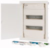 KLV-24UPP-SF Компактный щит, встраиваемое исполнение, 2 ряда, 24 модуля, белая пластиковая дверь 178801 Eaton за 3 453,44 руб. фото 2 — Розетка.ру