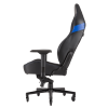 Игровое кресло Corsair Gaming™ T2 ROAD WARRIOR Gaming Chair Black/Blue Corsair Gaming T2 ROAD WARRIOR за 0 руб. фото 6 — Розетка.ру
