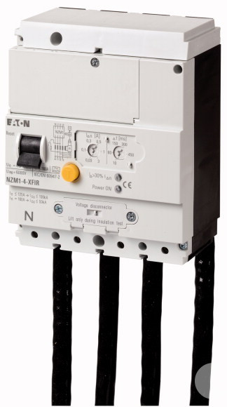 NZM1-4-XFIR Блок защиты от токов утечки, 0:03-3A, 4P, установка справа от выключателя 104608 Eaton за 55 130,80 руб. фото 1 — Розетка.ру